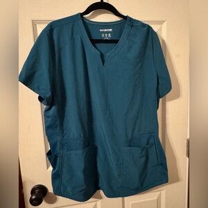 Scrubstar Blue Performance Scrub Top size 2XL